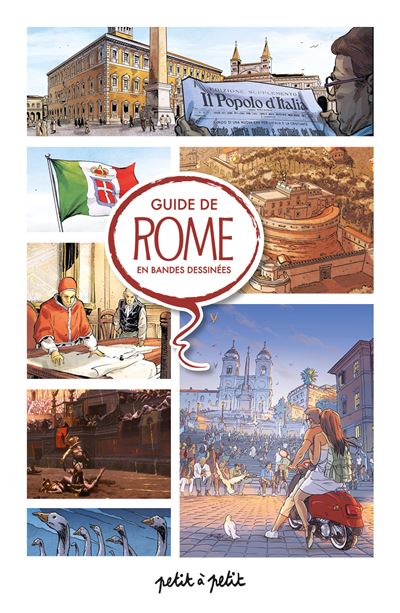 Guide de rome en bandes dessinees