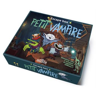 Petit Vampire - Escape box - Escape game enfants - De 2 à 5 joueurs - Dès 8 ans