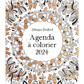 Agenda Basford à colorier 2024 (Grand format - Broché 2023), de