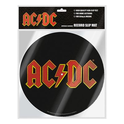 Feutrine vinyle AC/DC Logo du groupe