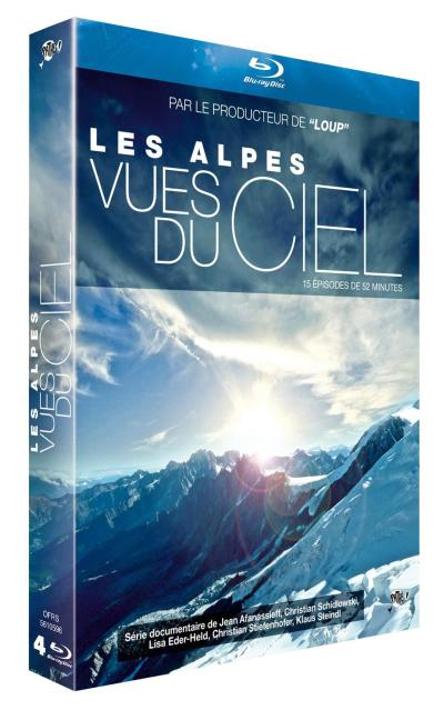 Les Alpes vues du ciel - Coffret 4 Blu-Ray