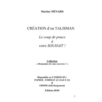 CRÉATION D'UN TALISMAN... le coup de pouce à votre SOUHAIT !