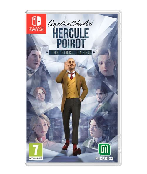 Pochette avant du jeu Agatha Christie Hercule Poirot: The first cases Nintendo Switch