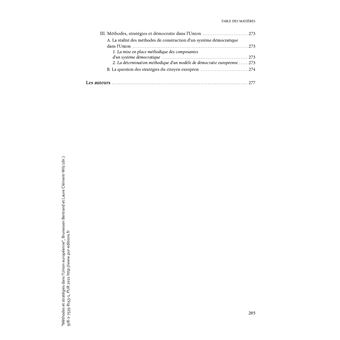 Méthodes et stratégies dans l'Union européenne