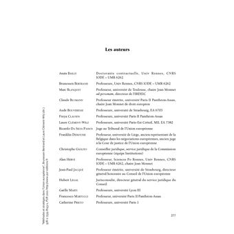 Méthodes et stratégies dans l'Union européenne