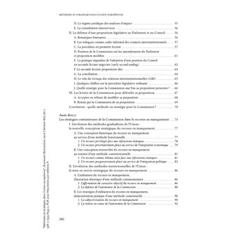 Méthodes et stratégies dans l'Union européenne