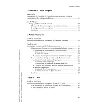 Méthodes et stratégies dans l'Union européenne