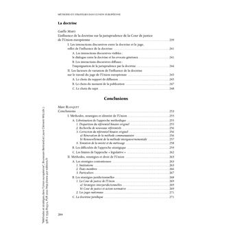 Méthodes et stratégies dans l'Union européenne