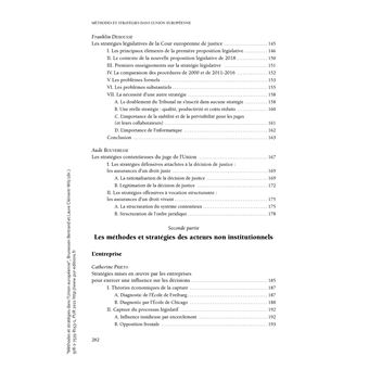 Méthodes et stratégies dans l'Union européenne