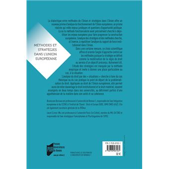Méthodes et stratégies dans l'Union européenne