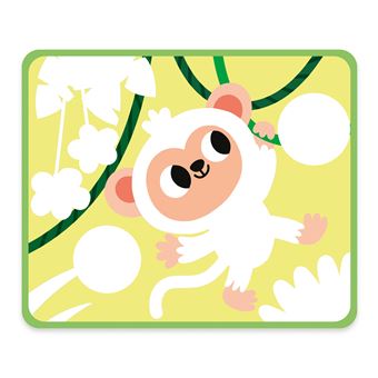 Coffret feutre magique - 5 tableaux à colorier et tamponner - coffret avec accessoires