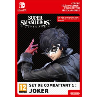 Code de téléchargement extension DLC Super Smash Bros Ultimate Set de combattant 1 : Joker Nintendo Switch - 1