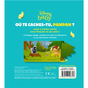 DISNEY BABY - Où te caches-tu, Panpan ?