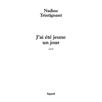 Littérature Française - J'ai été jeune un jour - 1