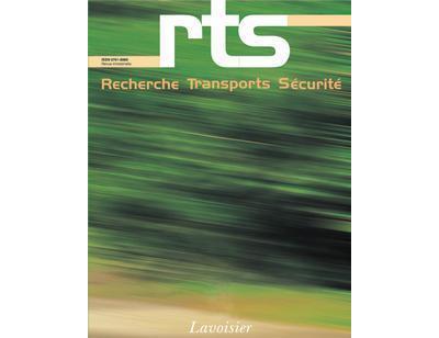 Rts recherche transports securite n 86 janviermars 2005