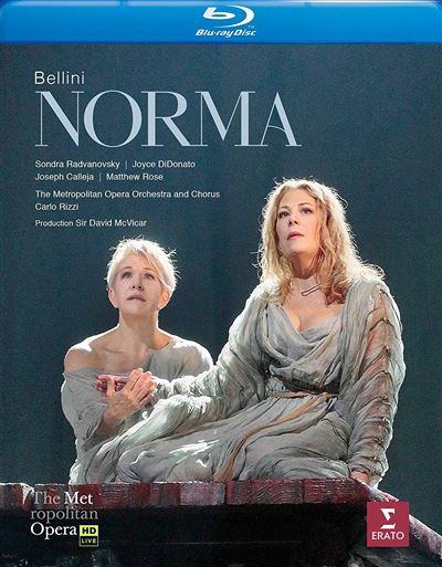 Norma Live from The Met Blu-ray