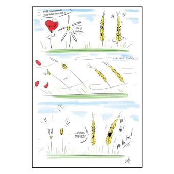 Coquelicot et Marguerite, belles des champs