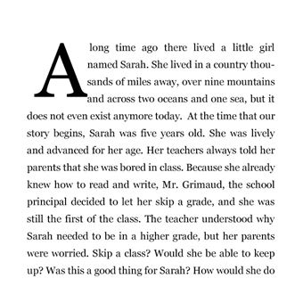 Sarah - A Lost Mother