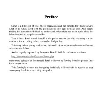 Sarah - A Lost Mother