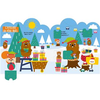 Mon P'tit Hemma - Je découvre les formes et les couleurs sous les volets (Noël)