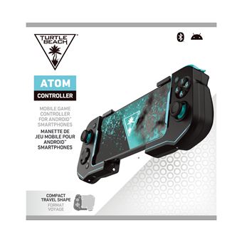 TURTLE B ATOM NOIR ET CYAN ANDROID 8.0