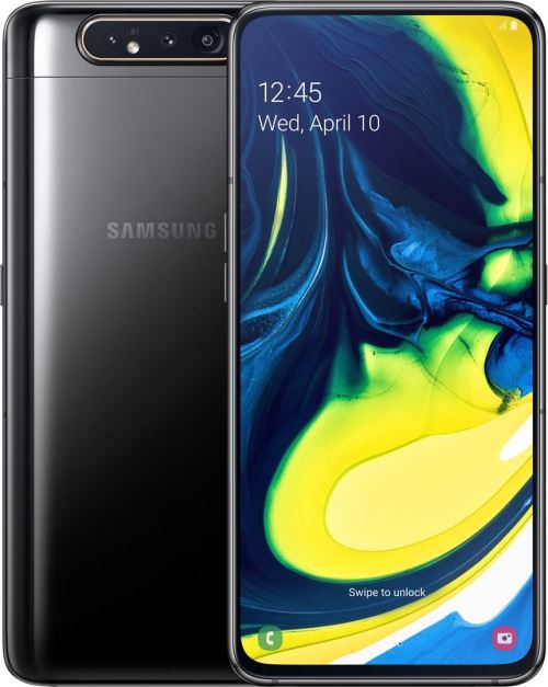 Smartphone Samsung Galaxy A80 6,7 128Go Noir + Double Sim