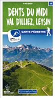 DENTS DU MIDI VAL D'ILLIEZ LEYSIN 1:40'000