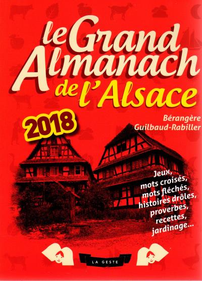 Le grand almanach 2018 de l'Alsace