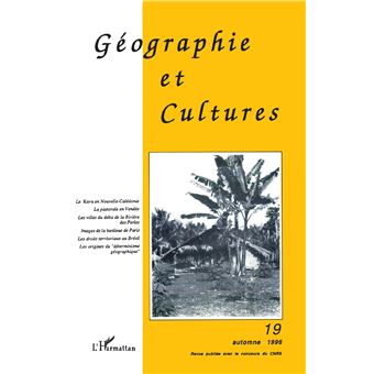 Géographie et cultures n°19 - 1