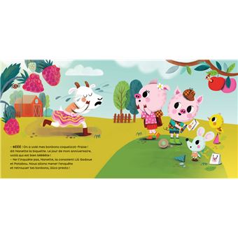 Qui a volé les bonbons de Nanette ?