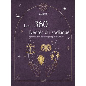 Les 360 Degrés du zodiaque - Symbolisation par l'image et par la cabbale