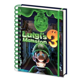 Carnet de note A5 Nintendo Luigi's Mansion 3