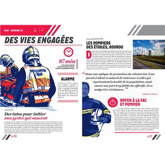 Almanach des pompiers 2022