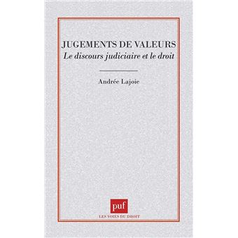 Jugements de valeurs