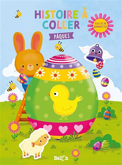 Histoire à coller - Pâques -  Collectif - broché