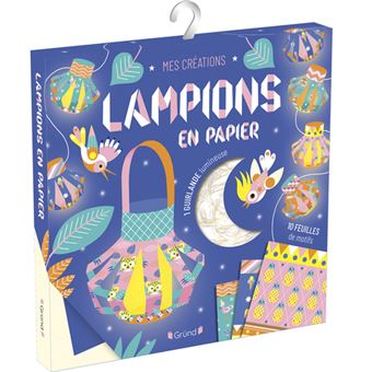Pochette épaisse Lampions en papier