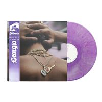 Gloria Vinyl Mauve Gemarmerd