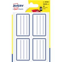 AVERY BL 20 ETIQ SCOLAIRES ASS 36X56