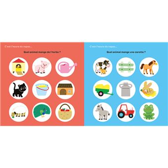 Cherche et trouve avec mon bébé à la ferme