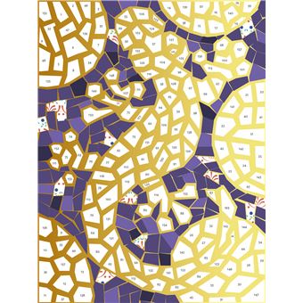 L'art à la manière de Gaudi - mosaïques animaux - pochette avec accessoires