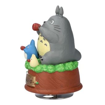 Statue musicale Mon voisin Totoro Ghibli Totoro joue de l'ocarina