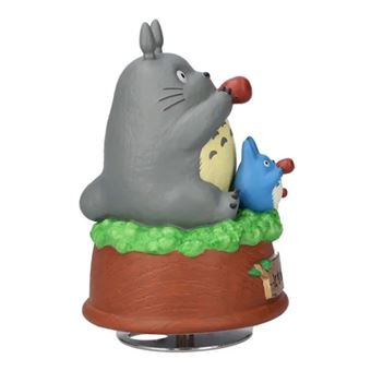 Statue musicale Mon voisin Totoro Ghibli Totoro joue de l'ocarina