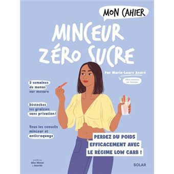 Mon cahier minceur zéro sucre