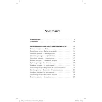 Réfléchissez et devenez riche - Le journal