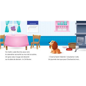 DISNEY - Mes Premières Histoires - Lady fête la Saint-Valentin