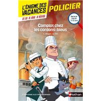 L'énigme des vacances De la 6ème à la 5ème Complot chez les cordons-bleus