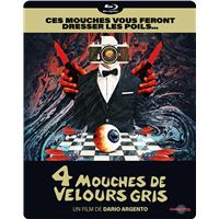 4 Mouches de velours gris Édition Limitée SteelBook® Blu-ray