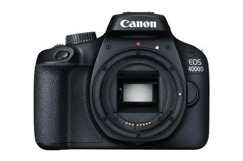 Caméra Reflex Canon EOS 4000D + Objectif 18-55mm DC + Objectif 75-300mm DC