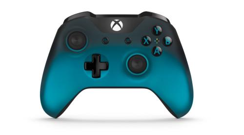 Manette Xbox One Microsoft Sans fil Ocean Shadow