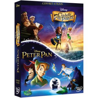 Coffret Disney 3 Dvd La Fée Clochette Et Peter Pan Édition Collector Comme  Neuf